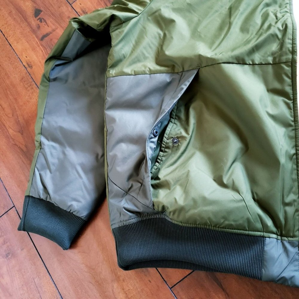 Nike Sportswear Therma-Fit Legacy Reversible Bomber Jacket DD6849-326 Size XL - Picture 9 of 9